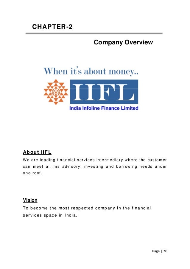 literature review of iifl literature review of iifl